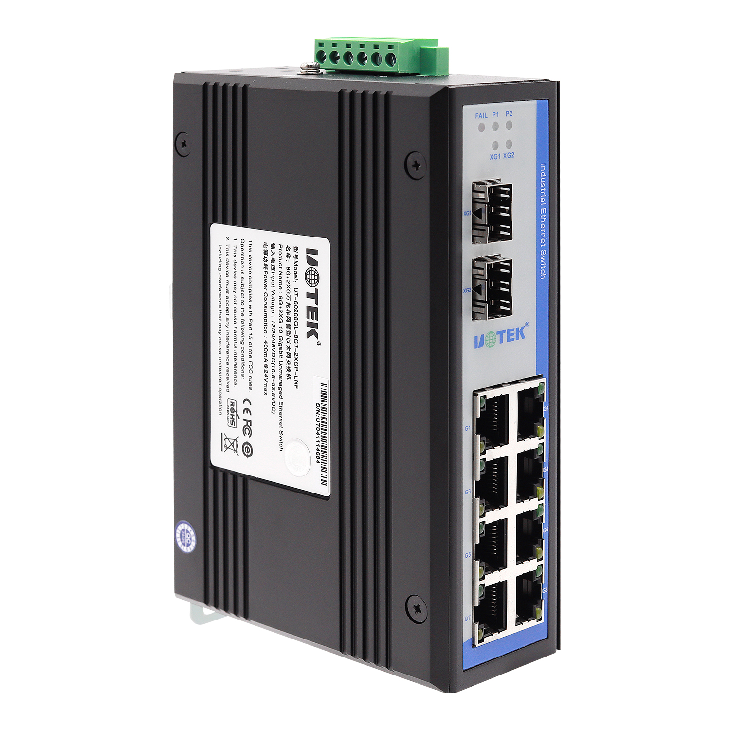 8G+2XG 萬兆非網(wǎng)管型以太網(wǎng)交換機