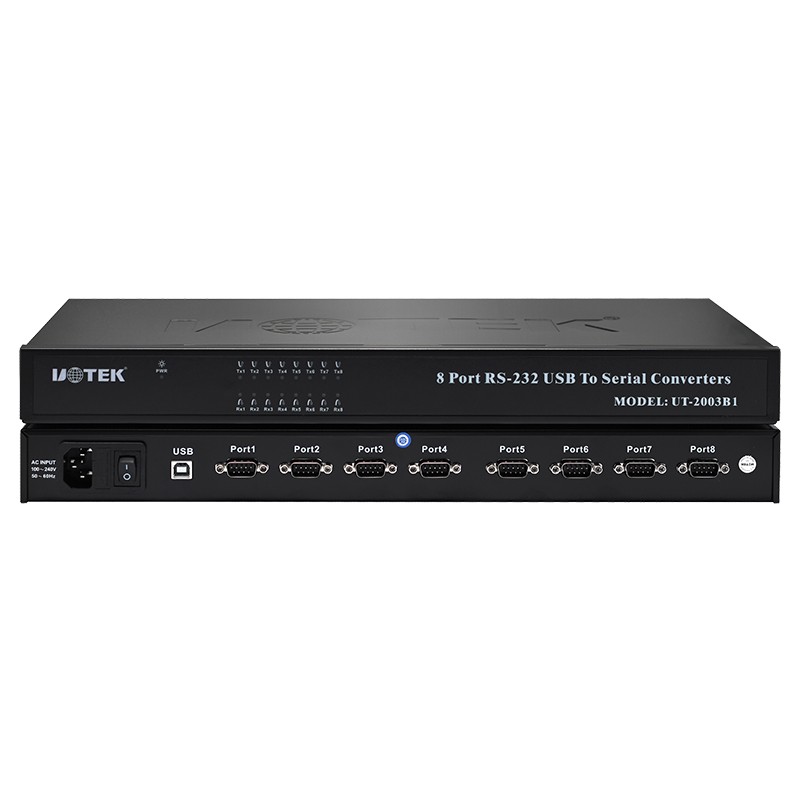 工業(yè)USB轉8口RS-232擴展塢