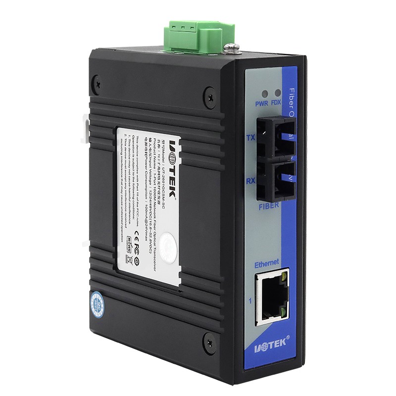 1口千兆光纖收發(fā)器