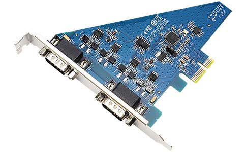 工業(yè)級PCI-E高速多串口轉接擴展卡_UT-7922A PCI-E轉2口RS-485/422多串口卡