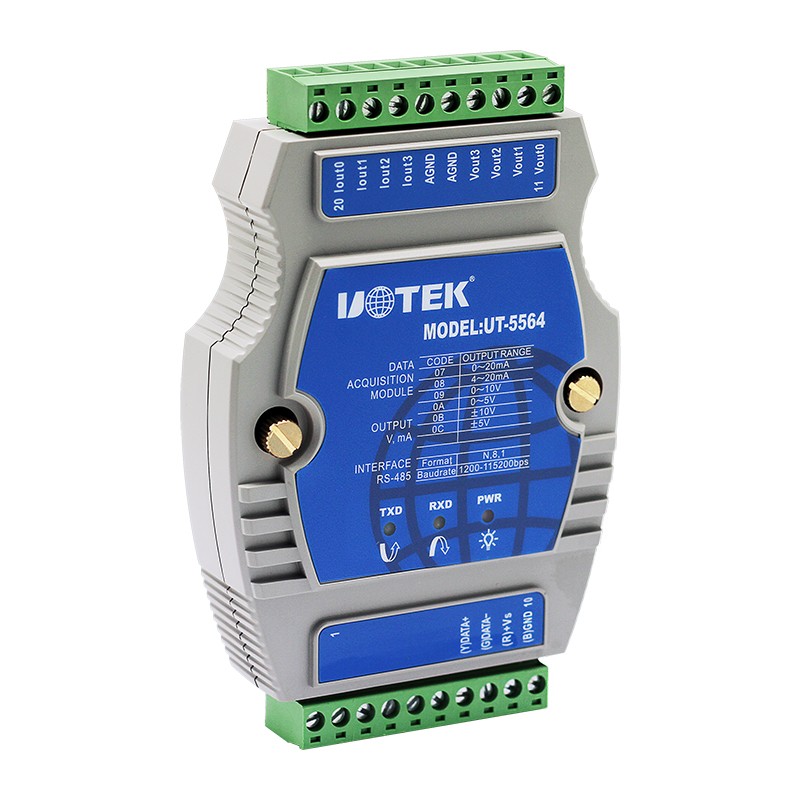 4通道遠(yuǎn)程數(shù)據(jù)采集控制模塊